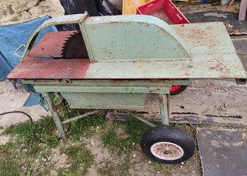Krajzega piła do drewna Siemens 5.5 kW ruchomy blat przecinarka