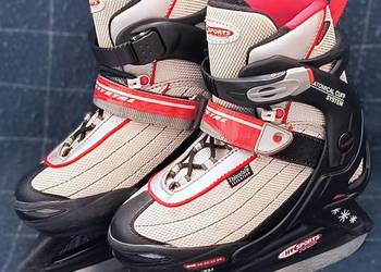 Dziecięce łyżwy regulowane Hy Sports , rozmiar 32 - 35 Torba