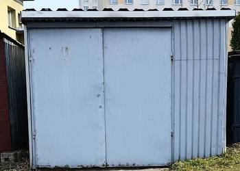 Garaż blaszany wolnostojący