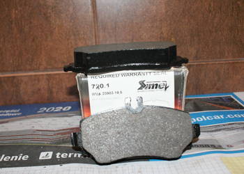 KLOCKI HAMULC. MERCEDES VANEO 02-05 SIMER 720.1 (GDB1480)