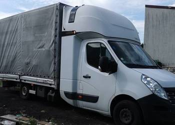 Renault Master plandeka 2016 - uszkodzony
