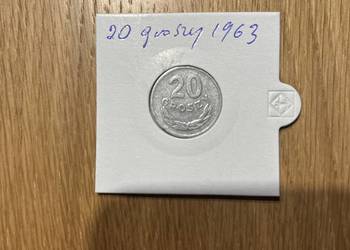 Moneta 20 groszy 1963 Moneta 20 groszy 1963