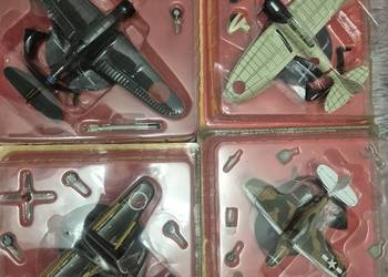 Samoloty ,,  1/72; die cast , gotowe , deAgostini