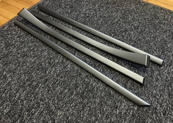 Bmw e39 dekory drzwi srebrne