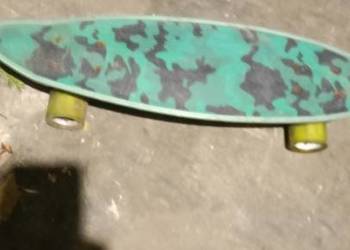 Deskorolka fiszka zielona moro