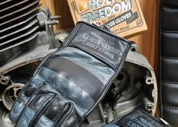 Rękawice motocyklowe Holy Freedom Dalton Gloves Grey/Black • L • Nowe z met