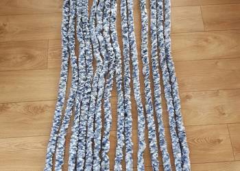 Kotki, zasłona do drzwi przyczepy kempingowej / kampera