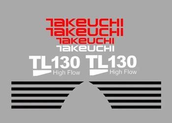 Naklejki oklejenie TAKEUCHI TL 120 130 140 150 Zamiennik