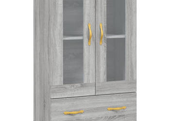 Wysoka szafka szary dąb sonoma 695x31x115 cm WM-828282