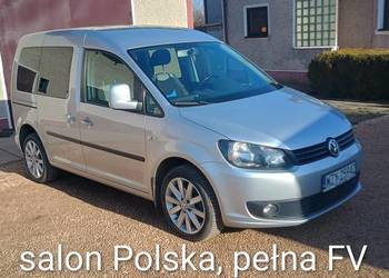 VW caddy 1,6 TDI, właściciel. Salon Polska.