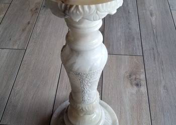 Kolumna z alabastru kwietnik REZERWACJA