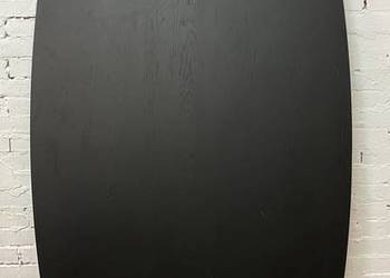 Duży blat do stołu 240x120cm fornir dębowy złamana czerń