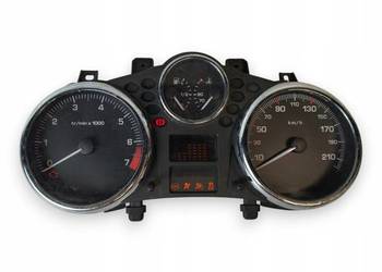 LICZNIK ZEGARY 9666636980 Peugeot 206+ 1.4 8V Benzyna europa