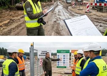 Warunki z ochrony środowiska na budowie, inwestycji, pomoc
