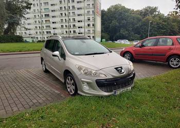 Peugeot 308SW 2009 panorama 1.6 HDI, bez FAP/DPF, bez dwumasy