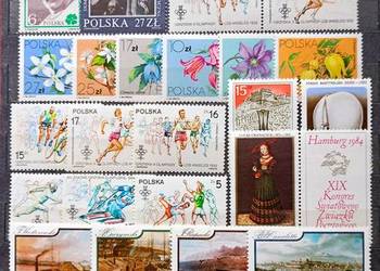 Znaczki polskie rok 1984 czyste