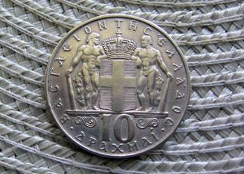 Grecja 10 Drachma 1968r
