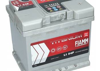 Akumulator Fiamm Pro 12V 54Ah 520A P+ FTP54+