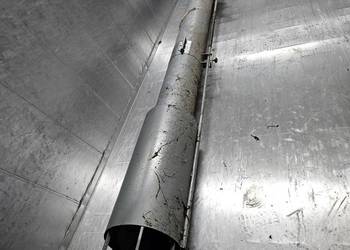 Zmijka do zboza ocynk, przenosnik do zboza 9 m  fi 25