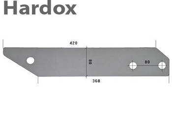Płoza długa HARDOX 384292/L części do pługa VENTZKI