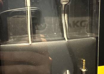 AKG K376 (K 376) Słuchawki dokanałowe nowe - skuteczność 120db