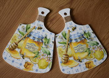 Ozdobne deseczki rękodzieło decoupage