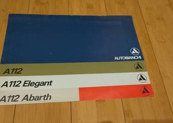 Autobianchi A112 - prospekt