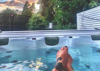 Zewnętrzne jacuzzi VISKAN HÄGGO, 6os.,aromaterapia,52 dysze