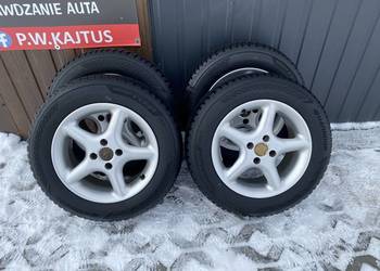 Koła aluminiowe BORBET 4x100 Opony Zima Hankook NOWE 195/65 R15 Opel