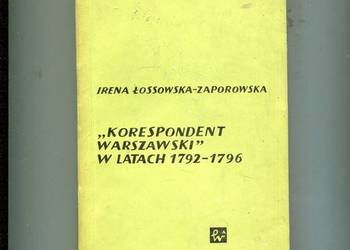 Korespondent Warszawski w latach 1792 1796