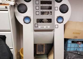Panel / stojak na radia z głośnikami GMS / KENWOOD