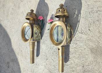 lampy do bryczki, powozu, zabytkowe