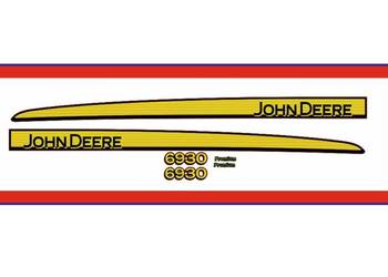 Naklejki na maskę Traktor Ciagnik John Deere 6930 Premium Nalepki