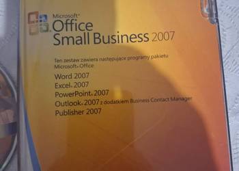 Microsoft Office 2007 Small Business PL | BOX | Stan Idealny | Klucz