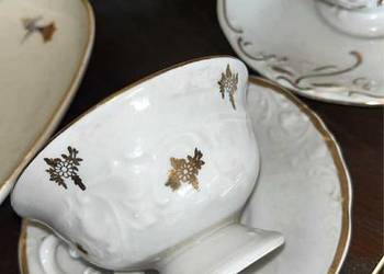 Filiżanka Wawel. Made in Poland. Biała, złocona