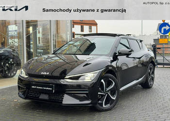 Kia EV6 fv23%/GT-LINE / AWD / 325KM + dach panoramiczny / demo / serwisowa…