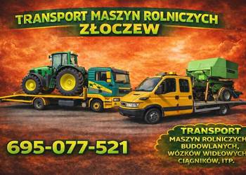 Transport maszyn rolniczych Złoczew