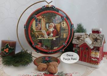 Zdobienie przedmiotów techniką decoupage - rękodzieło