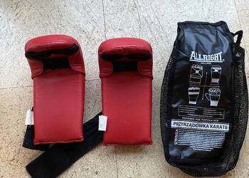 Rękawice karate allright rozmiar M Kostrzyn lub Poznań