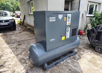 Sprężarka Kompresor śrubowa ATLAS COPCO G11FF z osuszaczem 11kW