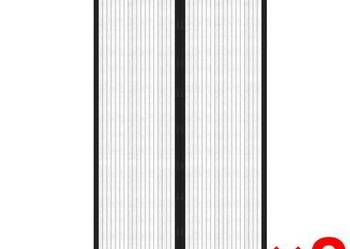 vidaXL Moskitiery na drzwi, 210 x 100 cm, 2 szt., z magnesem, cza(sku40920)