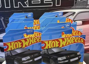Hot Wheels - ”94 Audi Avant RS2 - STH - Zamac - 6 x Recolor - BOX 19