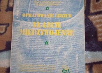 Sprzedam opracowanie lektur XX-lecie międzywojenne
