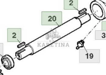 John Deere 9780CTS 9780HM 9780 CTS Wał Wejściowy Ślimaka Pionowego H129653…