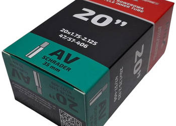 Dętka rowerowa, 20’’, 20 cali, 1,75-2,125 (Dla Dziecka)