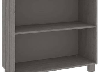 Szafka HAMAR jasnoszara 85x35x80 cm drewno sosnowe WM-340503