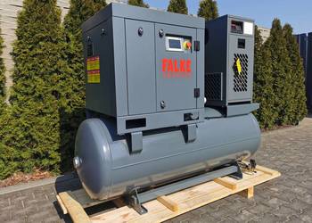 2026 NOWA! 7.5kw FALOWNIK Sprężarka śrubowa FALKE FKVTG 1000L/m WALTER
