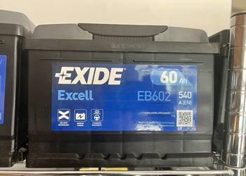 Akumulator 60Ah 540A Exide Excell