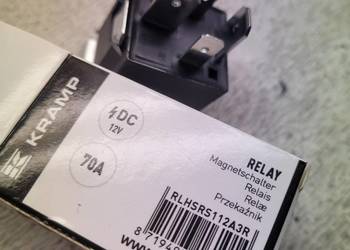 Przekaznik elektryczny 12v 70A