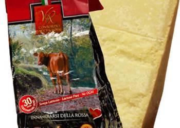 Parmigiano Reggiano Vacche Rosse dojrzewanie  30 miesięcy - 2 Kg